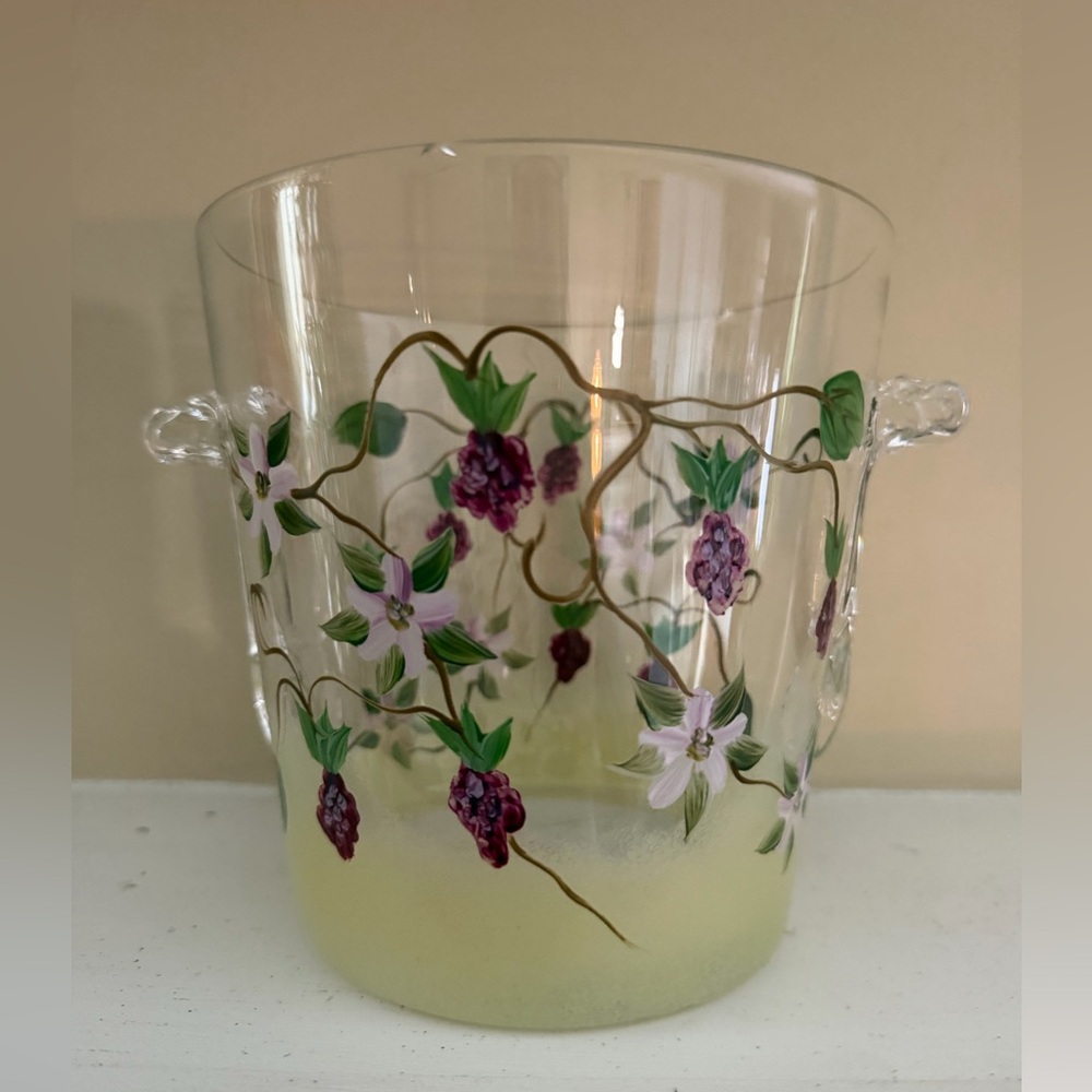 Champagne Bucket. Hand Painted